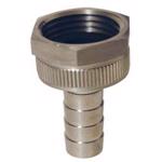 Stainless Steel Standard Shank Female Garden Hose Thread with Swivel Nut